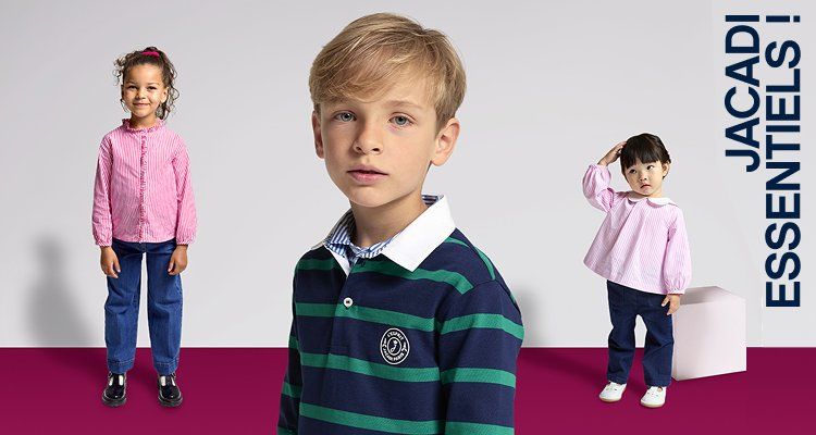 La collection d’Essentiels fille et garçon