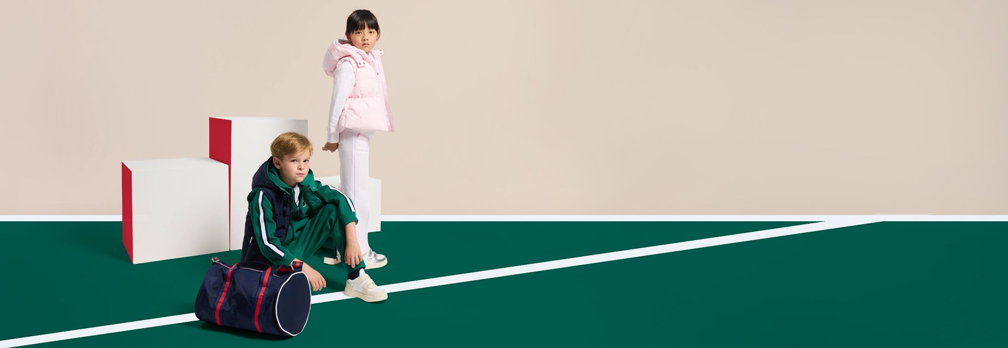 La collection sport chic pour les filles et garçons
