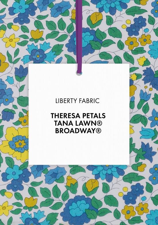 Toute la collection en tissus Liberty Fabrics Theresa Petals®