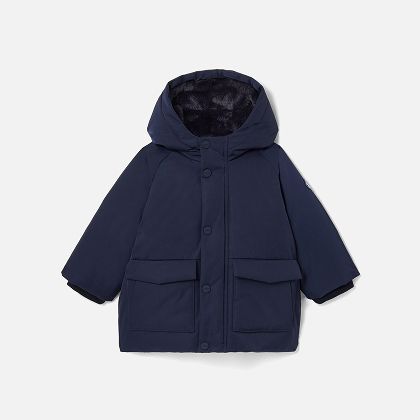 Manteau bébé garçon en nylon - marine