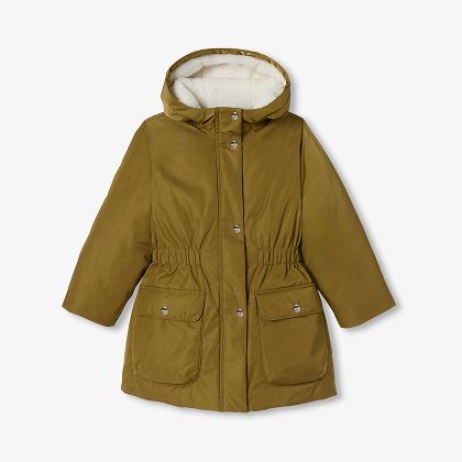 Parka enfant fille - kaki