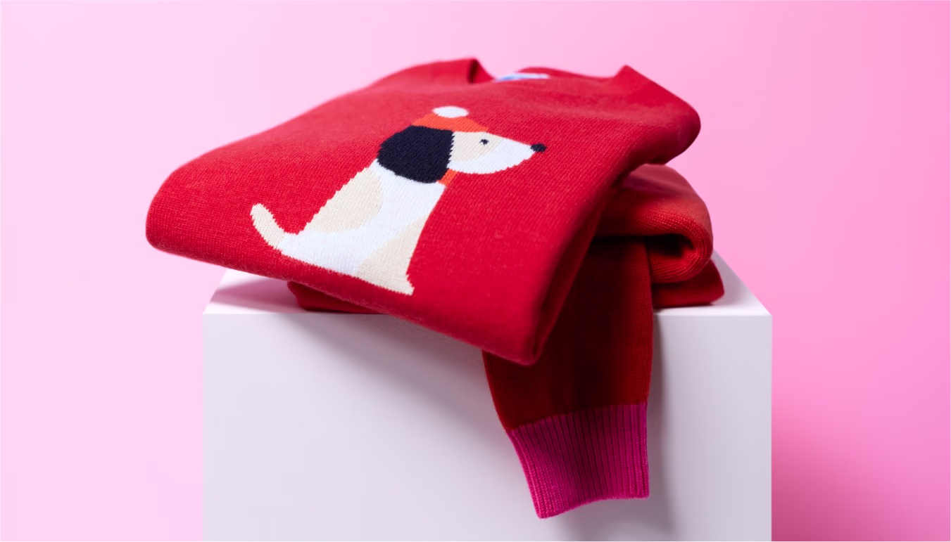 Découvrir une sélection de pulls pour Noël.