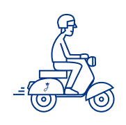 Le service de livraison express, en moins de 24h