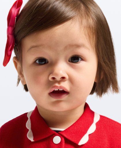Collection de tenues de rentrée des classes pour bébé fille