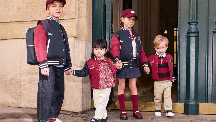 La collection de tenues de rentrée des classes pour fille et garçon