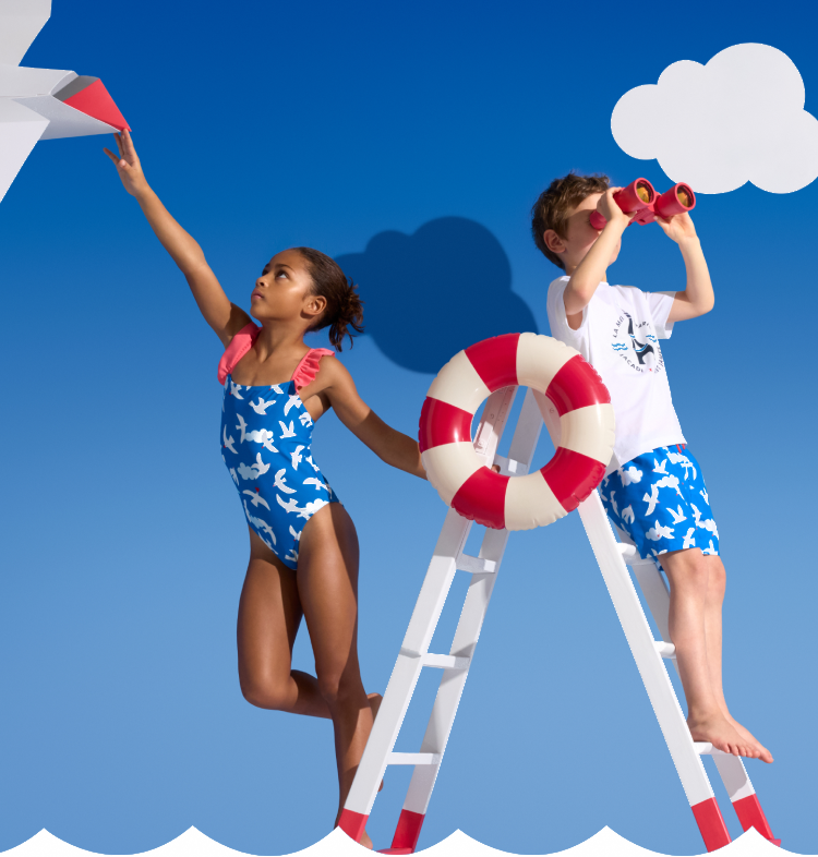 Les maillots de bain Jacadi x St James