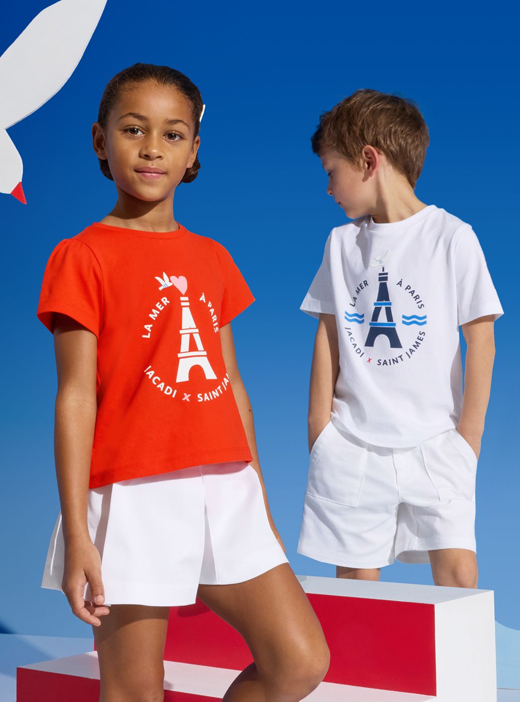 Les t-shirts Jacadi x St James