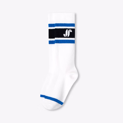 Chaussettes de sport enfant - blanc/bleu