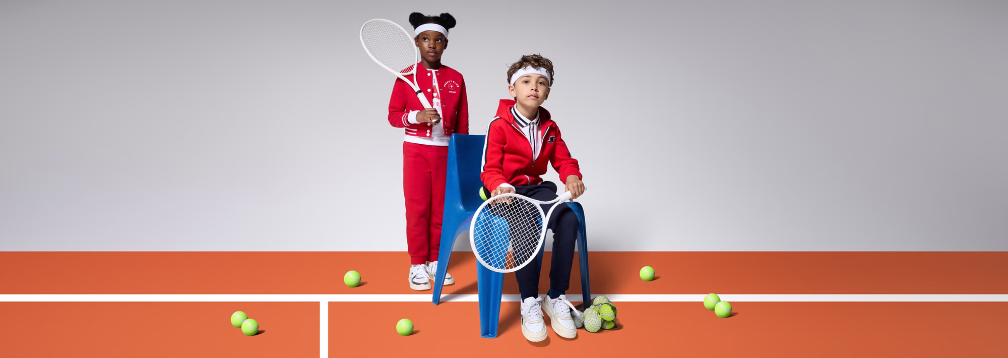 La collection Sport chic pour fille et garçon