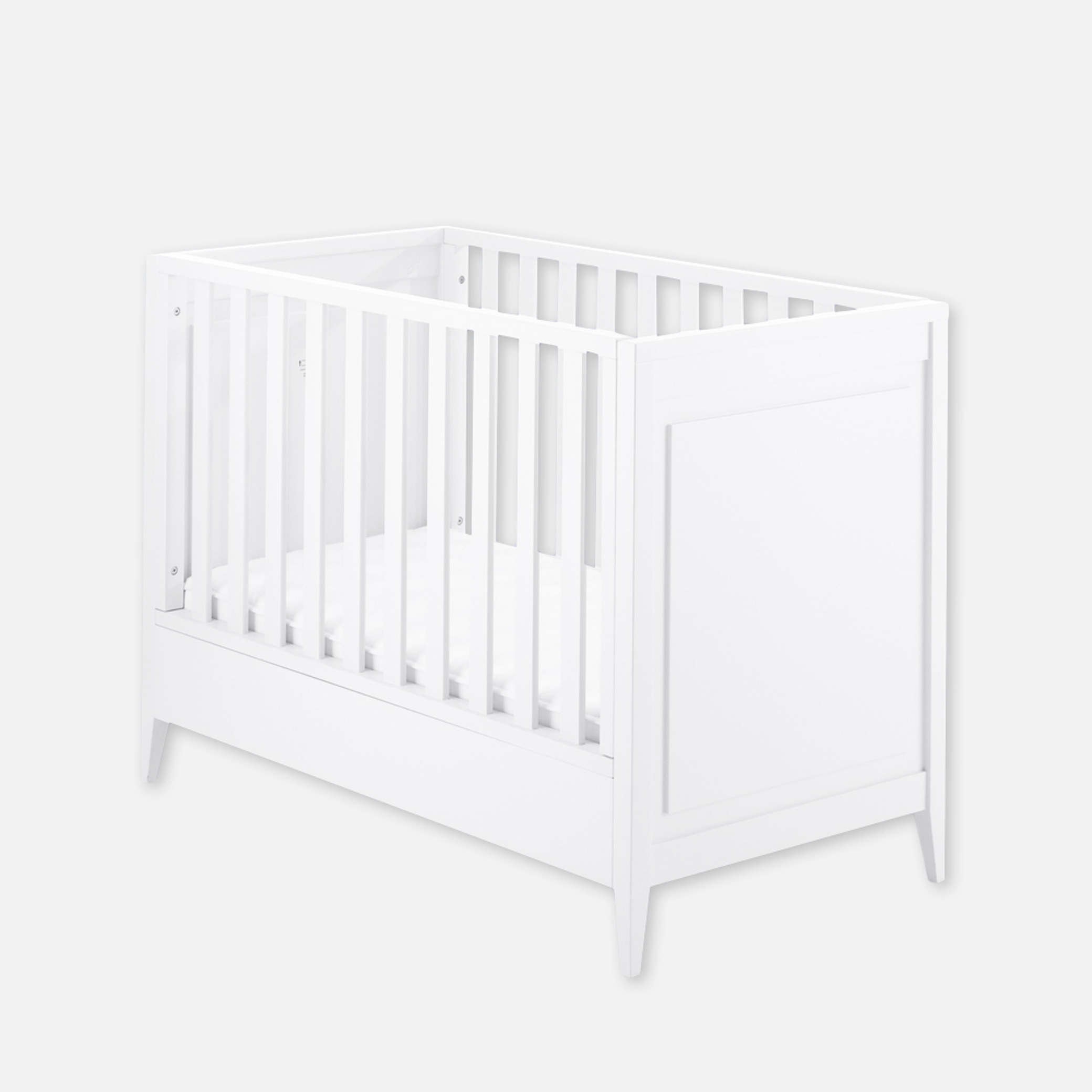 Jacadi - Lit bébé Brume 60x120 cm - Blanc