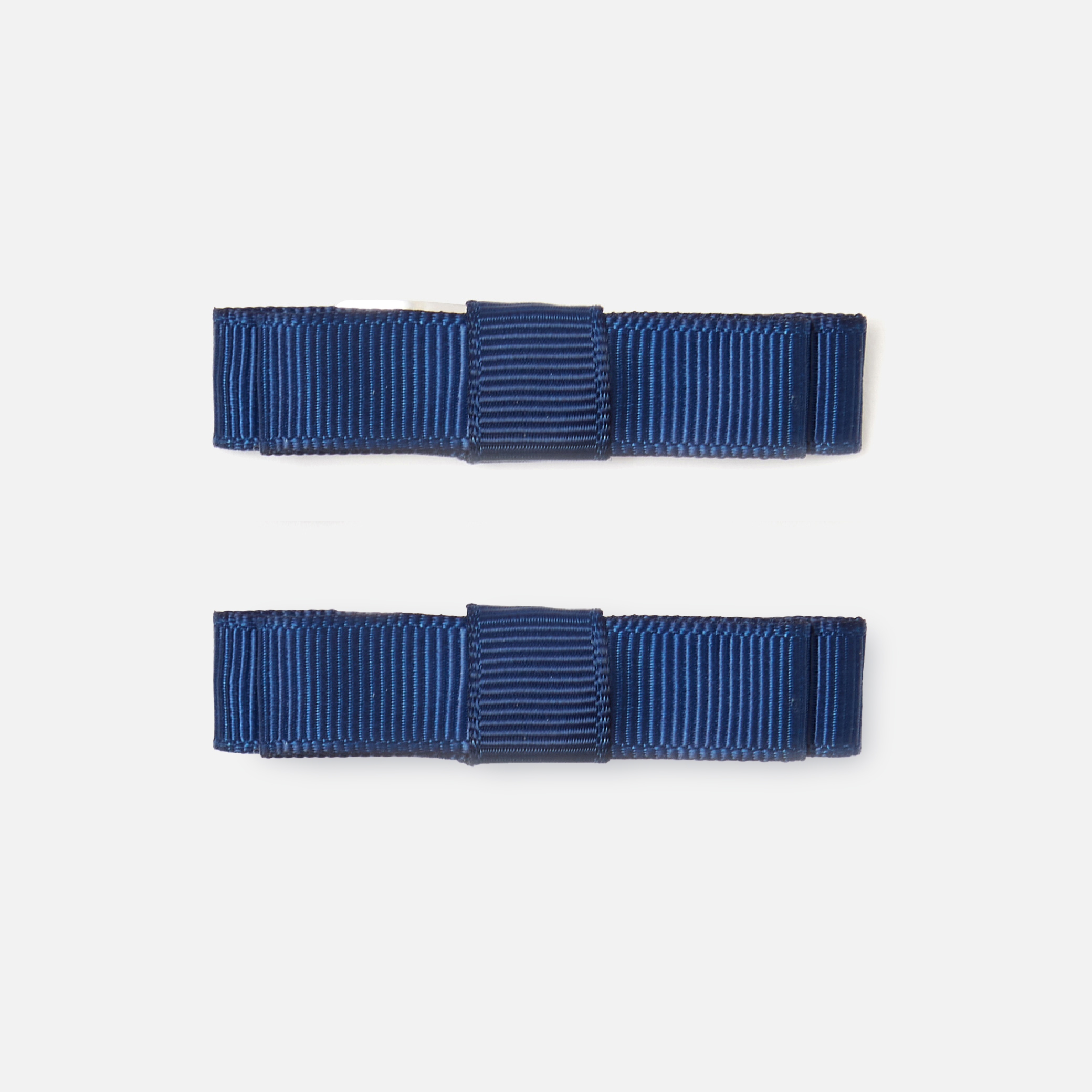 Jacadi - Duo de barrettes à nœud plat pour fille - Bleu