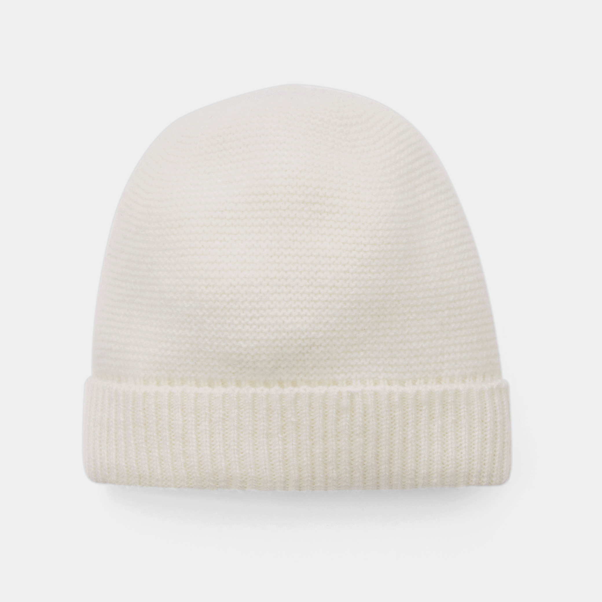 Jacadi - Bonnet pour bébé en cachemire - Blanc - Taille: 45 - Idéal Cadeau naissance