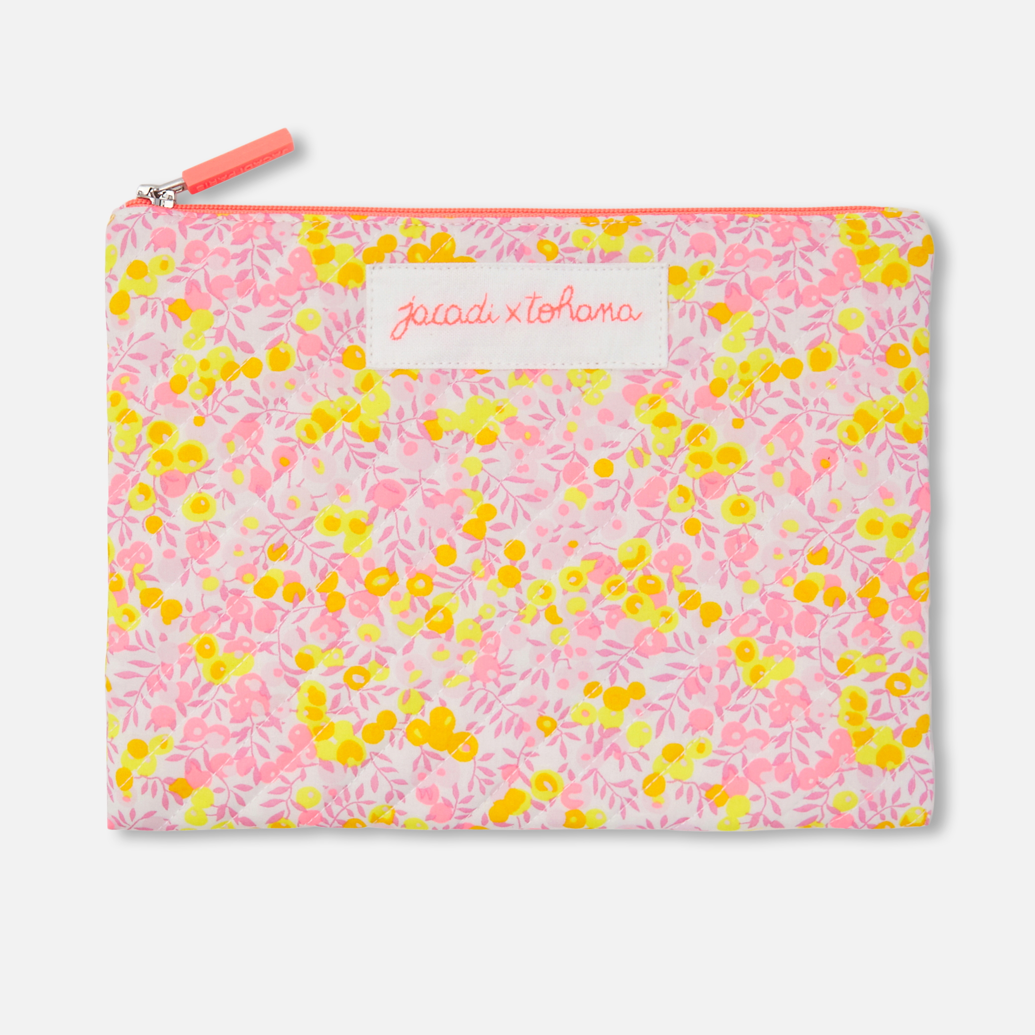 Jacadi - Petite pochette en tissu Liberty - JacadixTohana - Jaune/Multicouleur