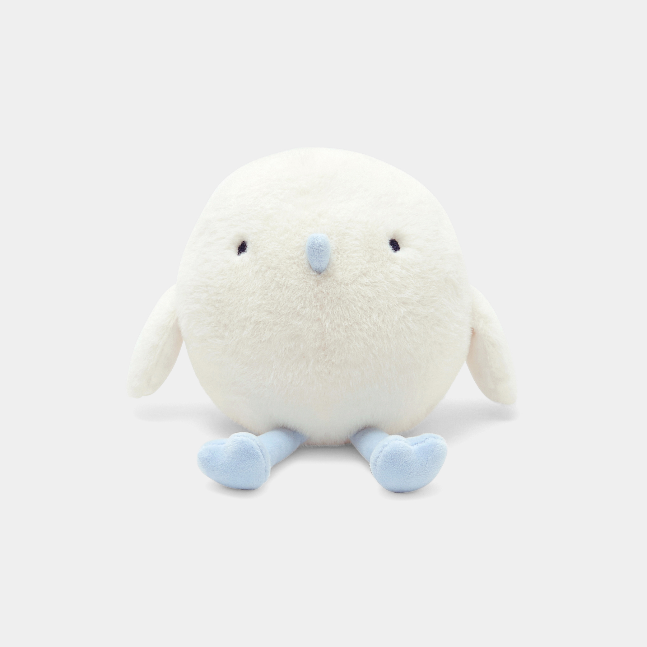 Jacadi - Peluche oiseau - Blanc/Multicouleur