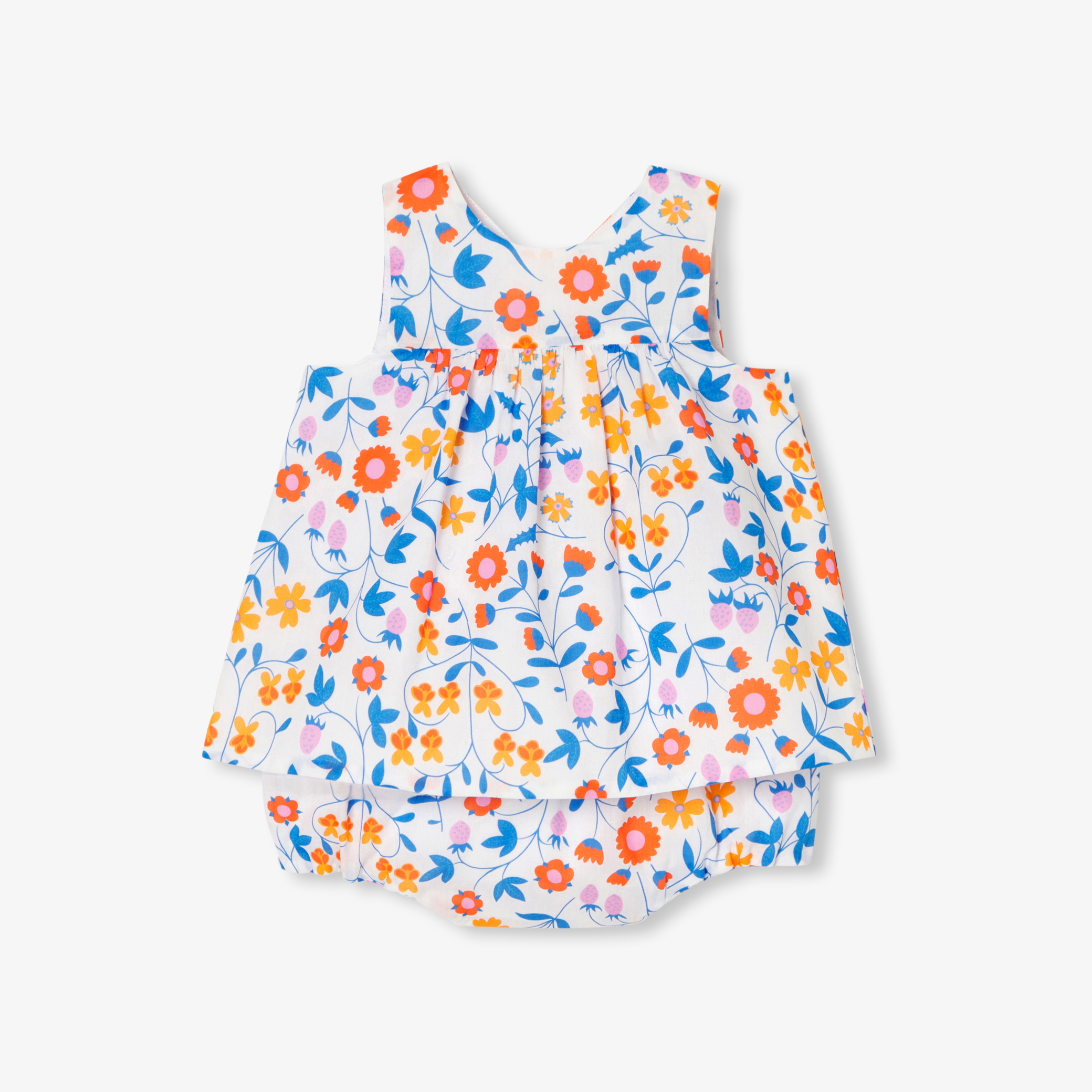 Jacadi - Ensemble naissance pour bébé - Blanc/Multicouleur - Taille: 12M - Idéal Cadeau naissance