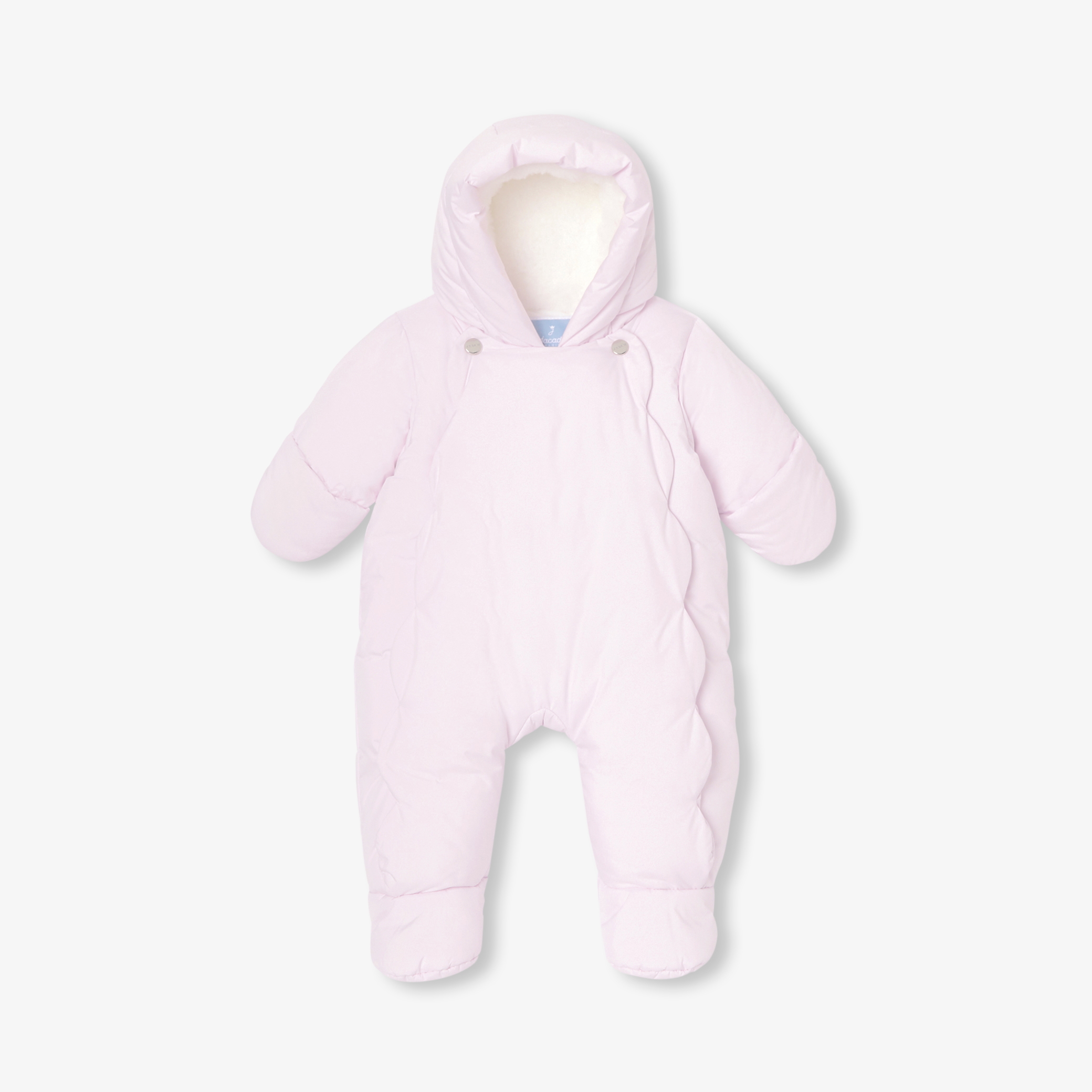 Jacadi - Combinaison pilote en nylon - Rose - Taille: 24M