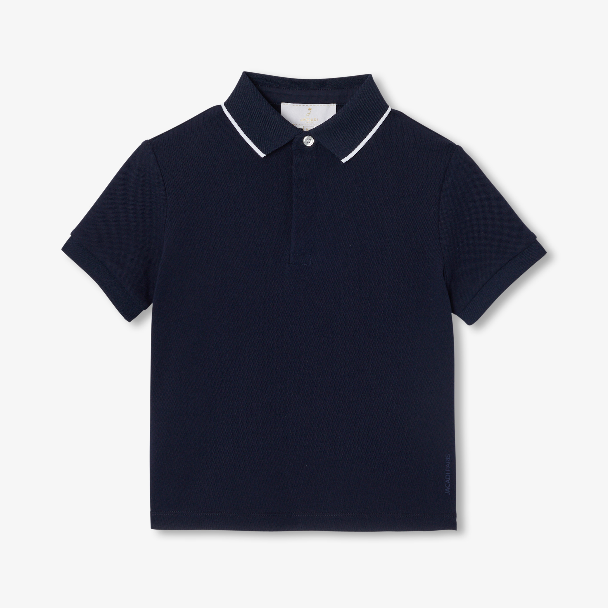 Jacadi - Polo pour garçon cérémonie - Bleu - Taille: 06A
