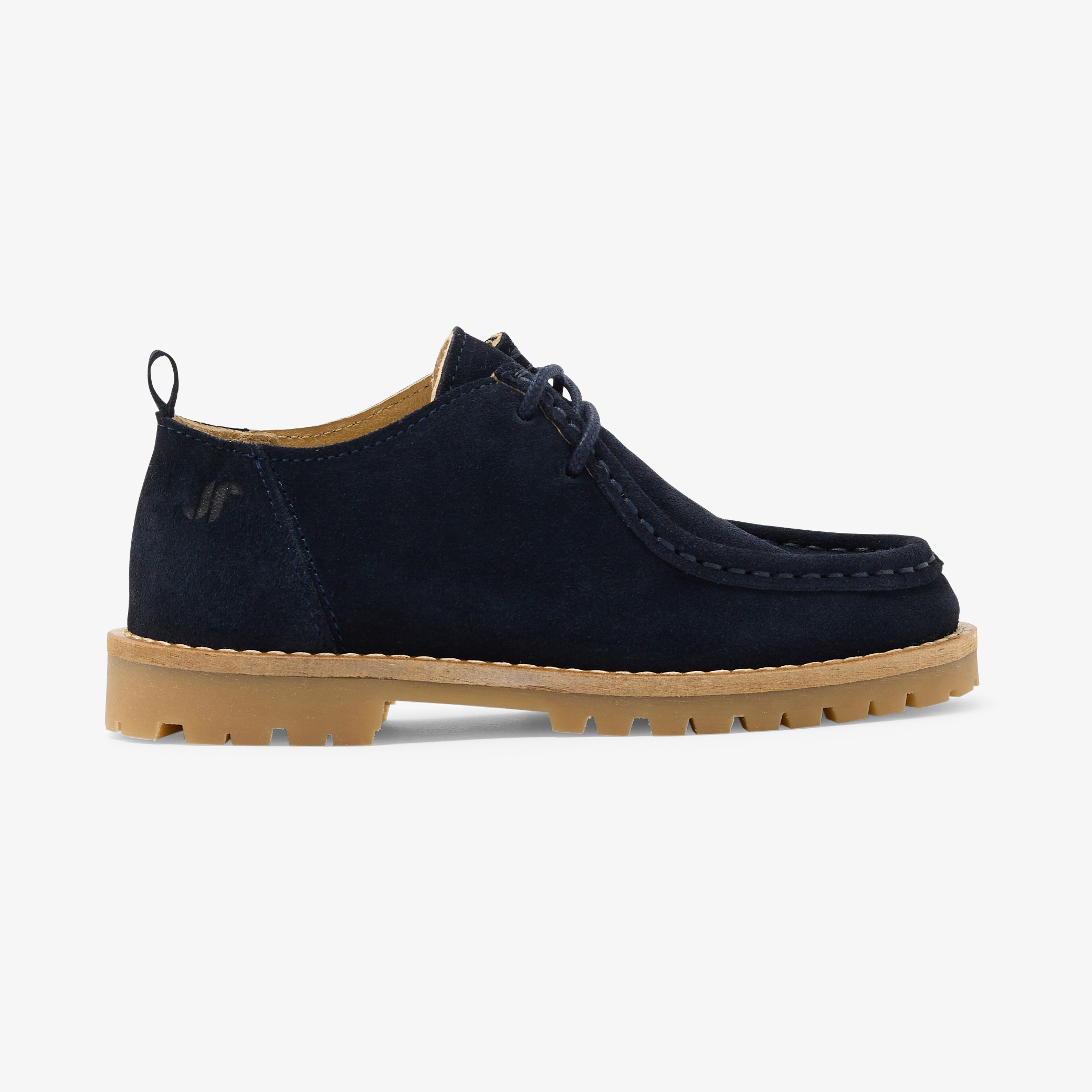 Jacadi - Derbies pour garçon en croûte de cuir - Bleu - Taille: 30