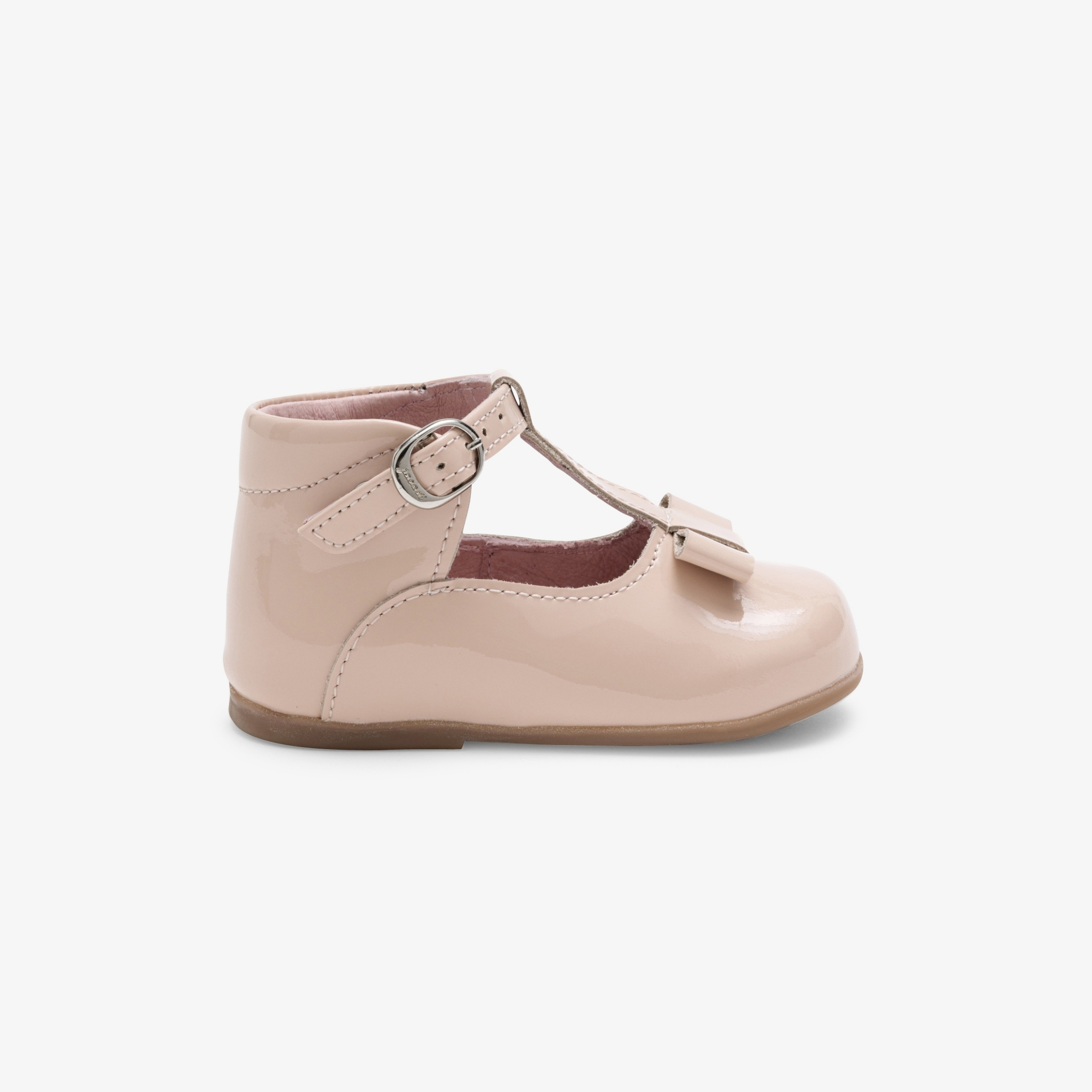 Jacadi - Salomés pour bébé pour bébé en cuir irisé - Rose - Taille: 21