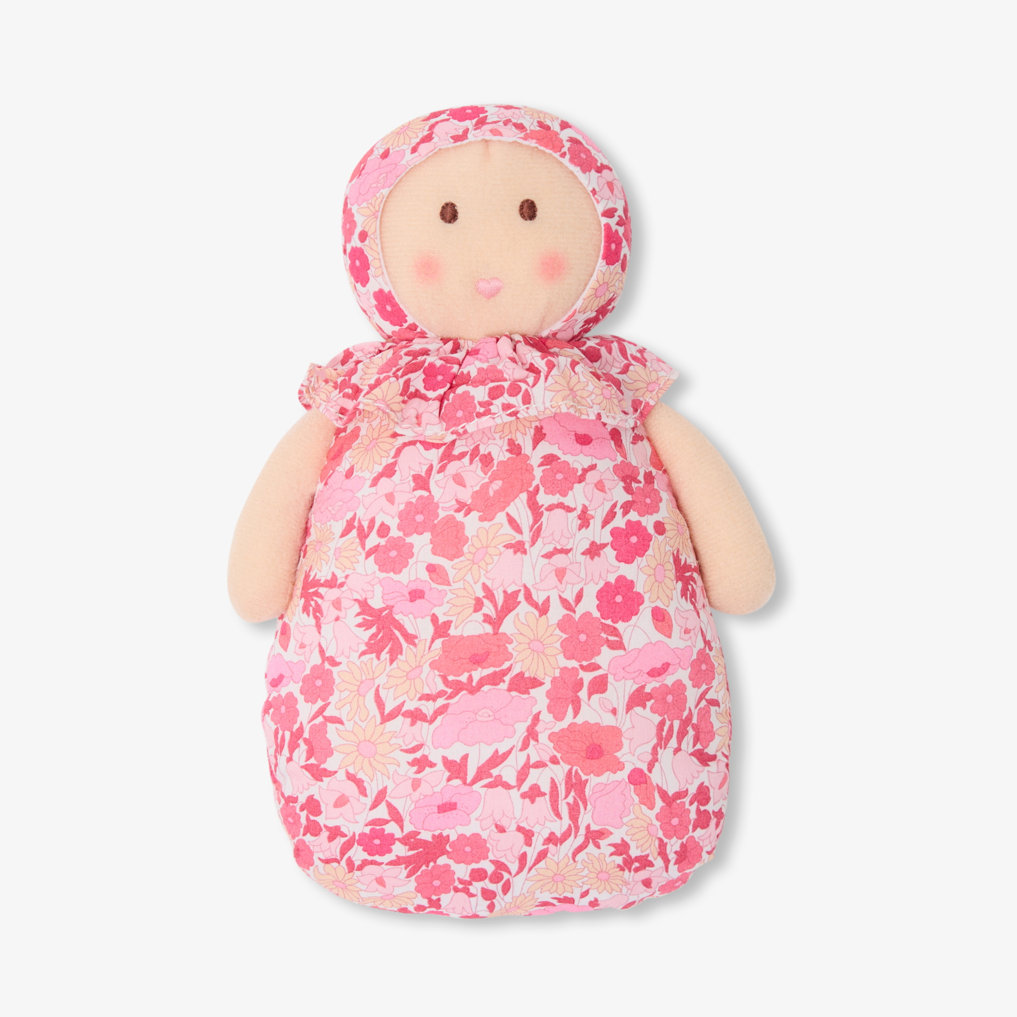 Jacadi - Poupée Joséphine en tissu Liberty - Rose/Multicouleur