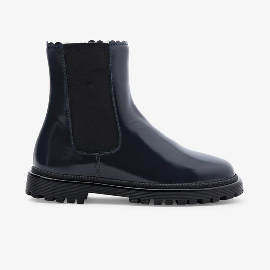 Chelsea boots fourrées enfant fille Marine Jacadi Paris