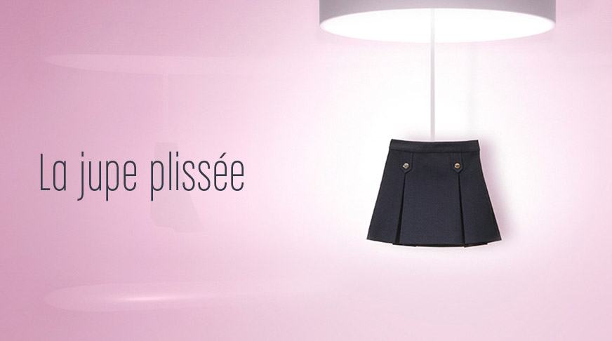 La jupe plissée emblématique Jacadi