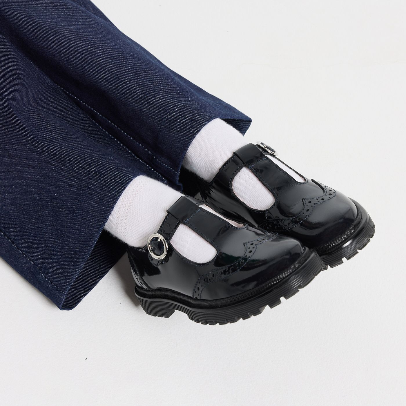 Mocassins Chaussure Vernis Enfant Salomés Enfant Fille En Cuir