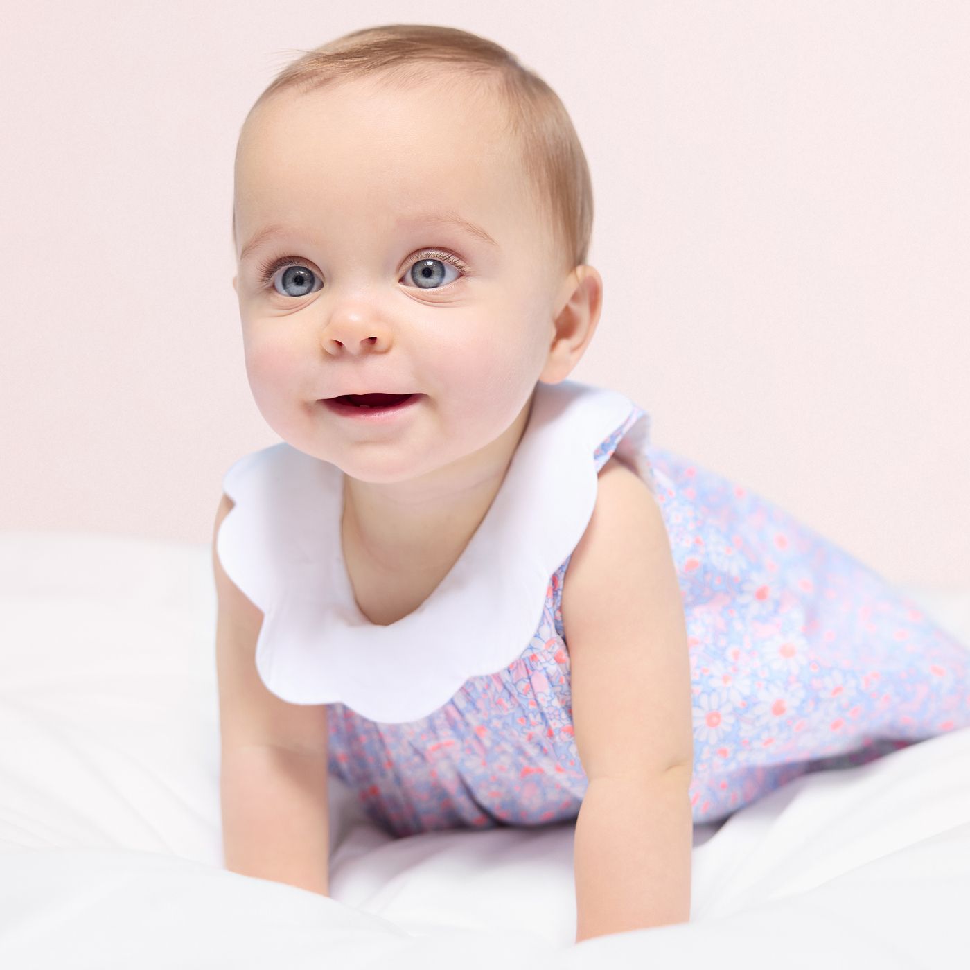 Robe bébé fille en tissu Liberty Multico Jacadi Paris