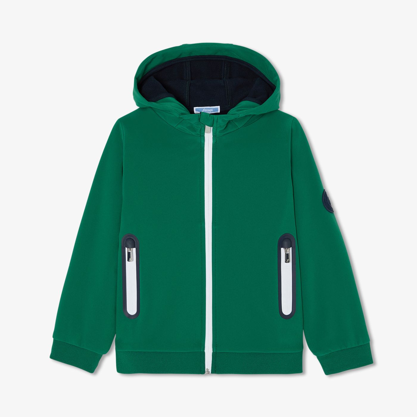 Blouson déperlant enfant garçon Vert fonce Jacadi Paris