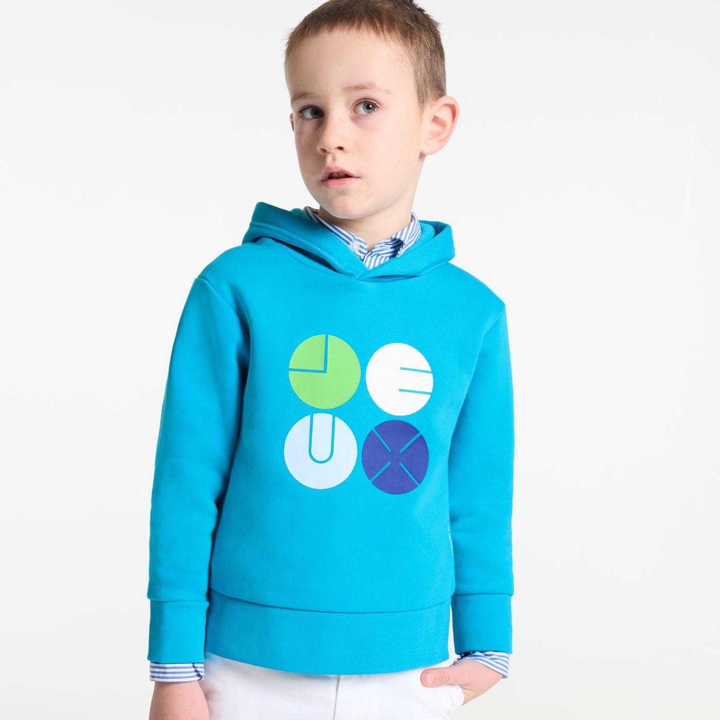 Jacadi Paris Doudoune Picture Organic Imperméable Enfant Bleu