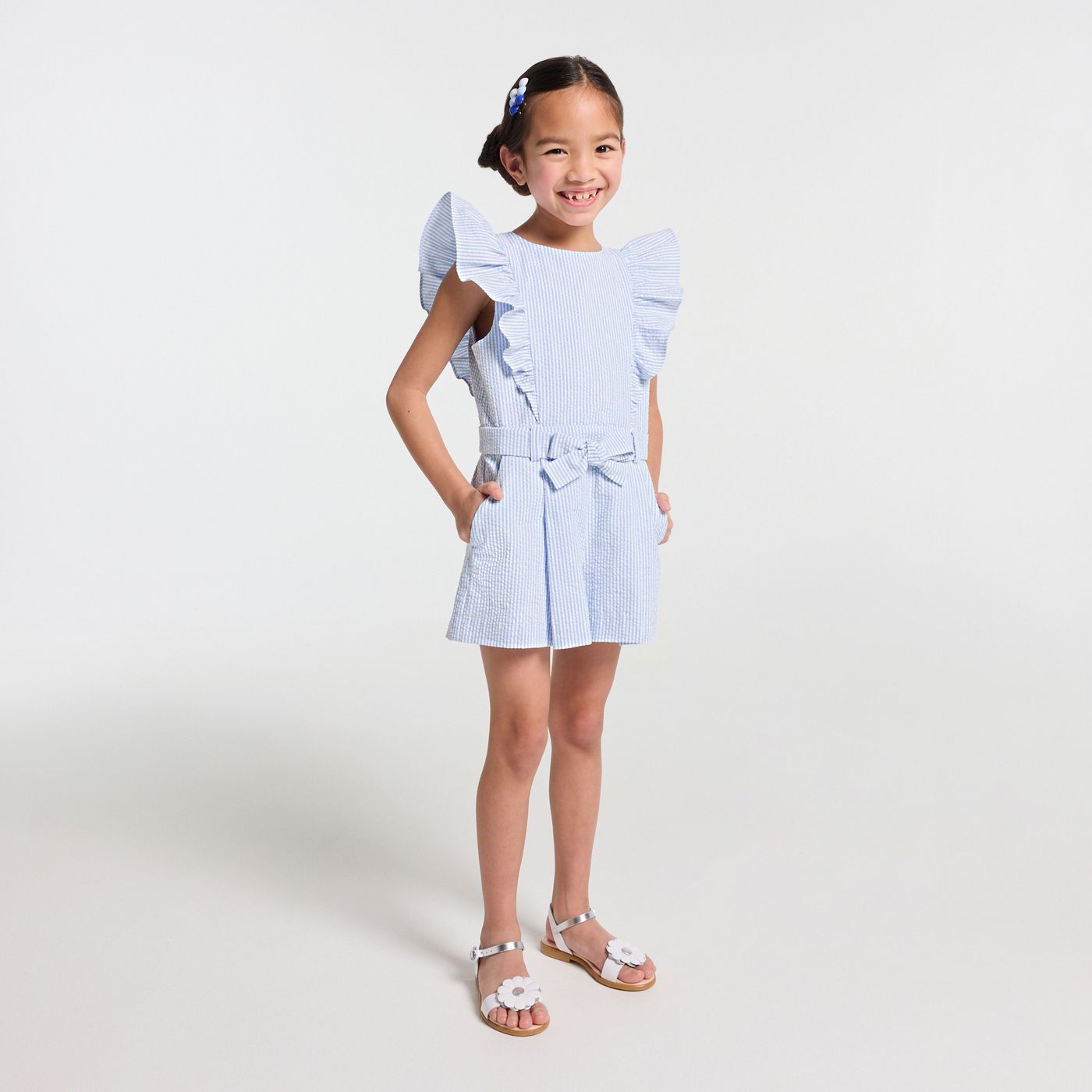 Robe Fille Combishort Ceremonie Fille Combi Short Combinaison