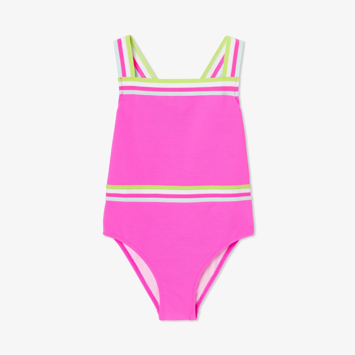 De Bain Jacadi Maillot Maillot De Bain Pièce Enfant Fille Rose