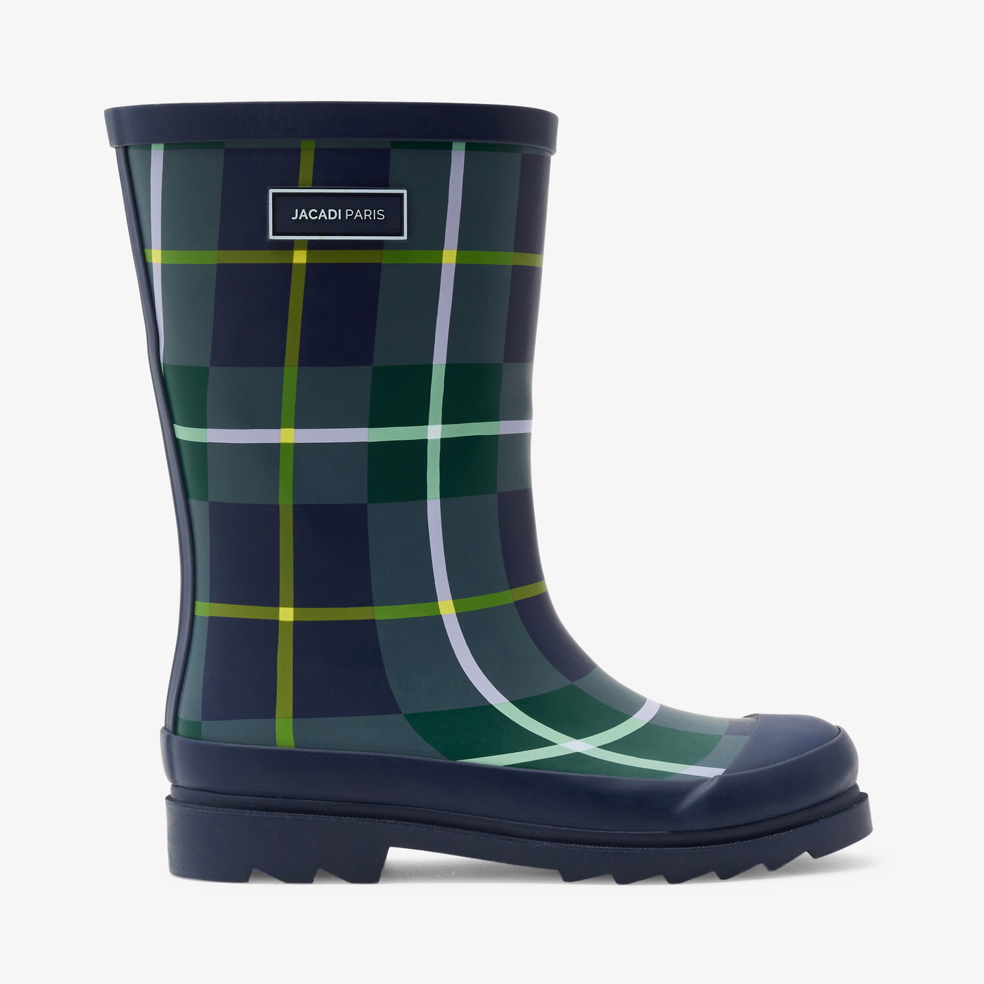 Bottes de pluie enfant Bleu/vert Jacadi Paris